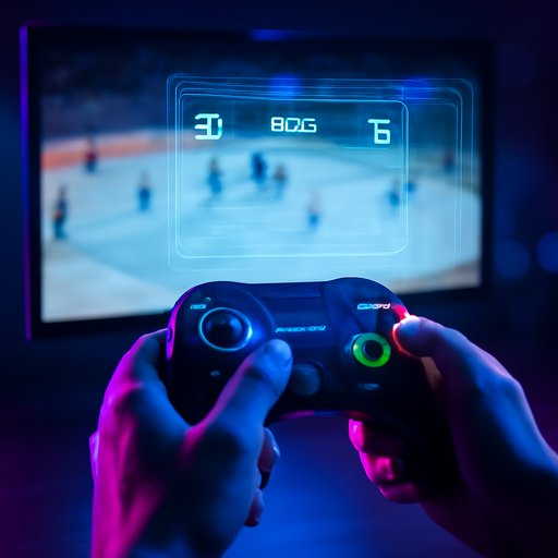 g77 ice hockey live scoreboard on monitor